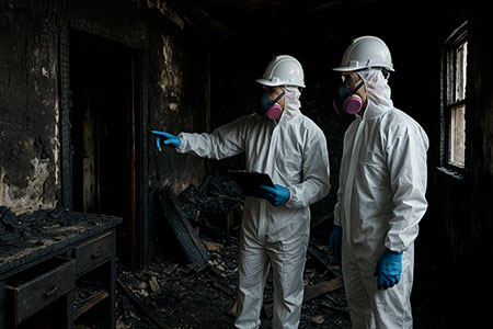 Quelles surfaces sont irrécupérables après un incendie ?